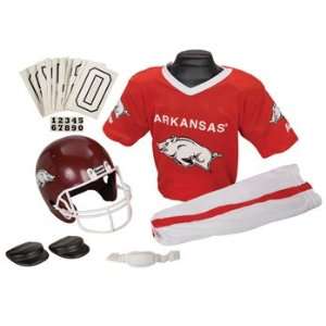  Arkansas Razorbacks UA NCAA Football Deluxe Uniform Set 