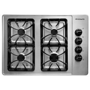   Frigidaire 30 In. Stainless Steel Gas Cooktop   FFGC3015LS Appliances