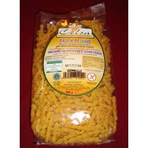 Celsa Organic Gluten Free Pasta   Gemelli  Grocery 