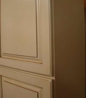 Kraftmaid Maple Bathroom Linen / Pantry Cabinet 18w  