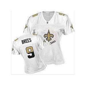  Women NFL Jerseys New Orleans Saints #9 Drew Brees Football Jersey 