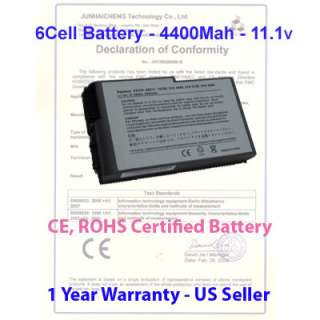New Dell Battery for D610 3R305 4K445 11.1V Ce,Rohs  