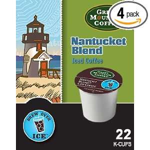 Green Mountain Coffee Nantucket Blend Iced Coffee K Cup (88 count 