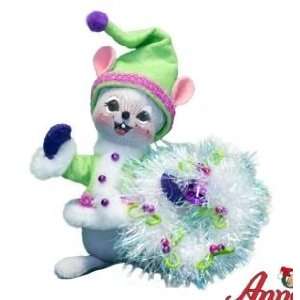  Annalee Mobilitee Doll Christmas Winter Whimsy Wreath 