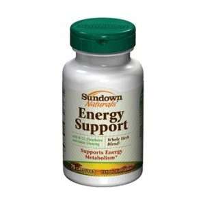  Sundown Herbal Formula For Energy Support capsules   75 ea 