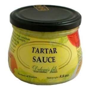 Tartar Sauce   Delouis Fils   2 jars Grocery & Gourmet Food