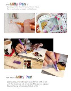 Miffy 10 Colors Deco Pen Ink Instax Mini Instant Film  