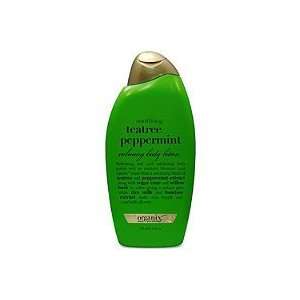 Organix Soothing Tea Tree Peppermint Cooling Body Lotion (Quantity of 