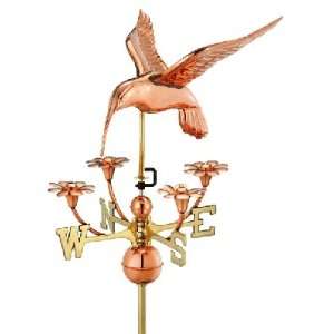 Good Directions Hummingbird with Flowers Story Vane 