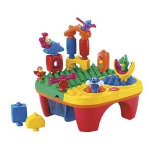   Fisher Price Pop Onz Pop N Twirl Table Building System: Toys & Games