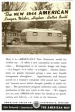 Vintage Mobile Home   Trailer Ads & Brochures on CD  