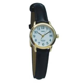 Timex Indiglo Watch Ladies Gold with Leather Band by Timex