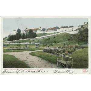   Fort and State Park, Mackinac Island, Mich 1898 1931