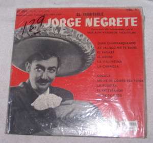 LP Jorge Negrete   Mariachi Vargas de Tecalitlan  