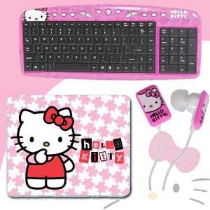  Hello Kitty USB Keyboard with Hot Keys #90309K (Pink 