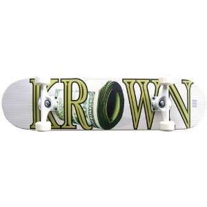  Krown Pro Money Roll Logo Complete Skateboard Sports 