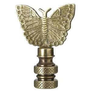  Bronze Finish Mini Butterfly Lamp Shade Finial