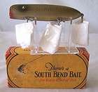 Vintage South Bend Better Bass Oreno w Correct Box 3 3 4 1930s items 