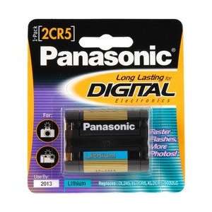  Panasonic 2CR5 Photo Lithium Battery