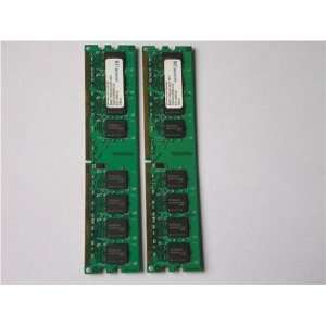  4GB RC Memory 667 MHz Dual Channel Kit 2* 2GB DDR2 PC 5300 