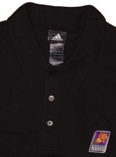 Phoenix Suns black adidas long sleeve polo shirt XL new  