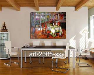   abstract Still life oil painting artFlower“on canvas 36x48  