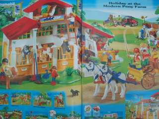 NEW PLAYMOBIL 2009 COMPLETE CATALOG 52 COLOR PAGES RARE  