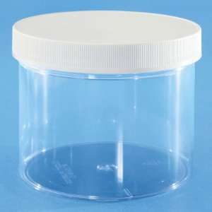  32 oz. Clear Round Wide Mouth Jars   Bulk Pack