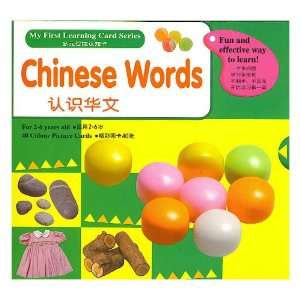  My First Learning Card Series Chinese Words Ta Chien 
