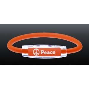  Peace Magnetic Negative Ion Sport Wristband Sports 