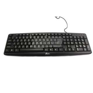 PS2 T500 Cable Keyboard Desktop Black For PC Computer Notebook Office 