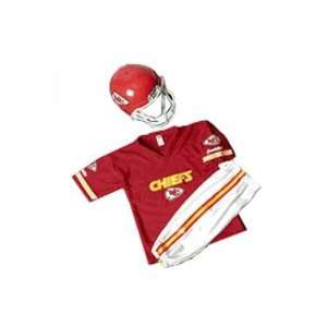   City Chiefs Youth NFL Team Helmet and Uniform Set (Medium)   Medium