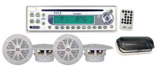PYLE PLCD6MRKT Waterproof Marine AM/FM/CD Player Receiv  