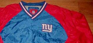 New York Giants Pullover XL Navy NFL Reebok  