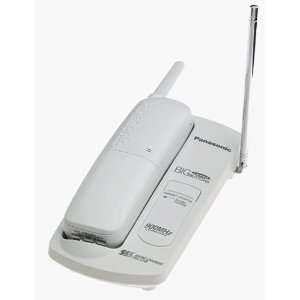  Panasonic KXTC1430W Cordless Phone with Large Buttons 