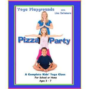  Pizza Party Kids Yoga Class DVD by Yoga Playgrounds 