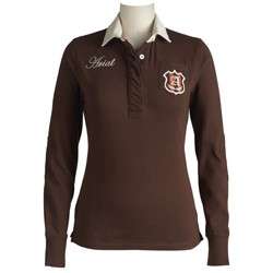 NEW ARIAT WOMENS BIDWELL RUGBY SHIRT Navy or Truffle  