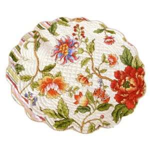   Quilted Talia Reversible Placemat Tropical Flowers