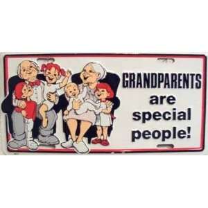  Grandparents are Special People License Plate Automotive