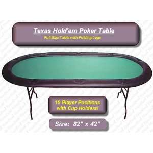  Texas Holdem Poker Table   FULL SIZE (fls) Kitchen 