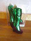 ikea of sweden christmas ornaments old fashion green shoes holiday