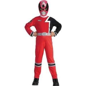  Red Power Rangers SPD Standard Costume (Size 4 6) Toys 