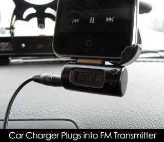Compact FM TRANSMITTER with Remote Control for iPhone 4S  