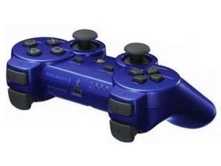   Blue SIXAXIS DualShock Wireless Bluetooth Game Controller for Sony PS3