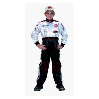  Jr Champion Racing Suit (Black/White) w/ Embroidered Cap 