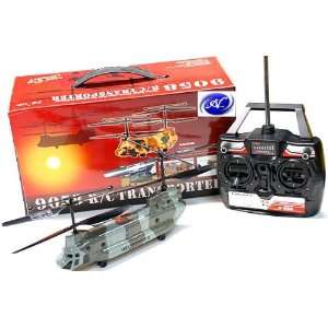  RC Toys Village New Model 3CH Chinook Tandem RC Helicopter 