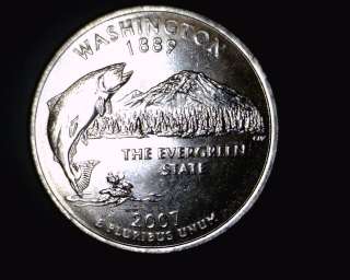 2007 D Washington Unc. State Quarter Coin  