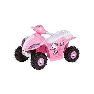    KidTrax Hello Kitty 6V Quad ATV Kids Electric Ride On Toys & Games