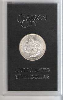 1883 CC Morgan Silver Dollar   CARSON CITY  GSA  