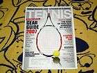 Tennis Magazine April 2007 Roddick tips plus gear guide